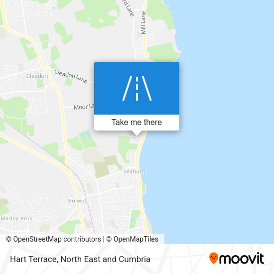 Hart Terrace map