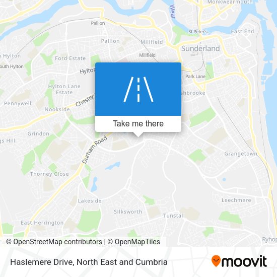 Haslemere Drive map