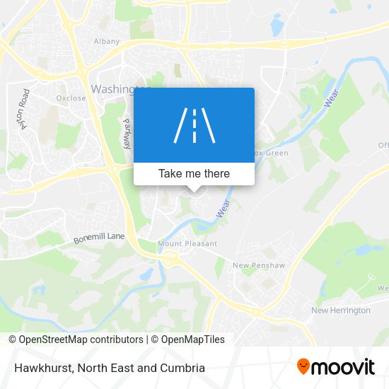 Hawkhurst map