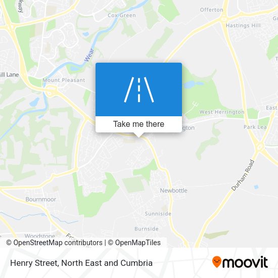 Henry Street map