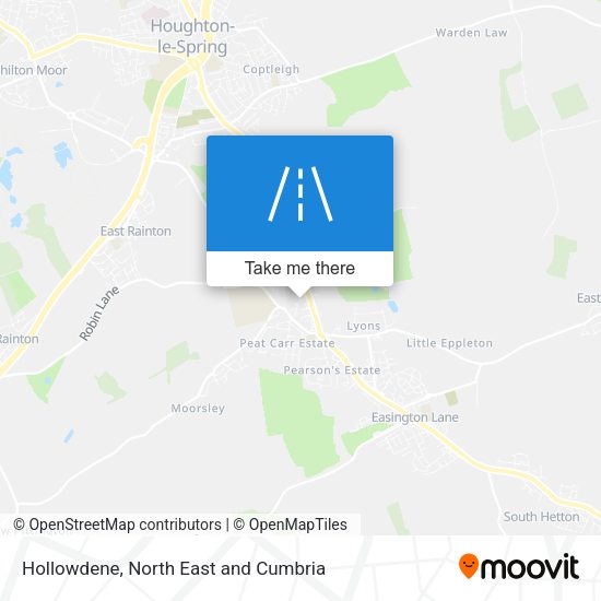Hollowdene map