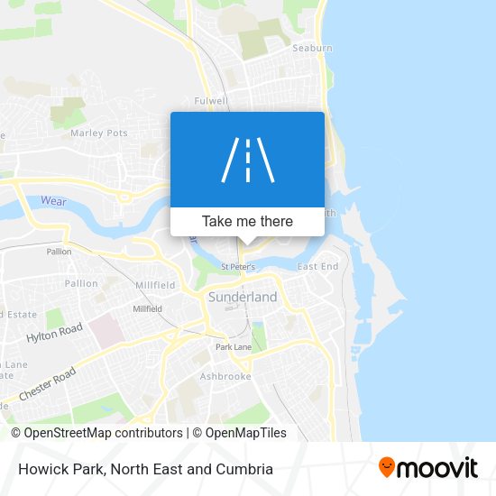 Howick Park map