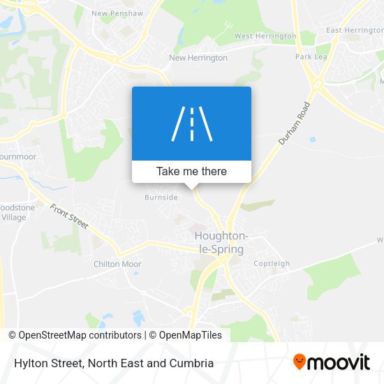 Hylton Street map