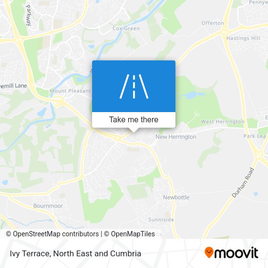 Ivy Terrace map