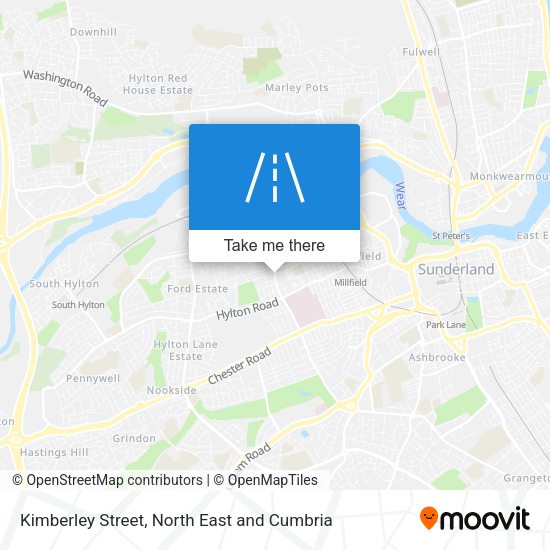 Kimberley Street map