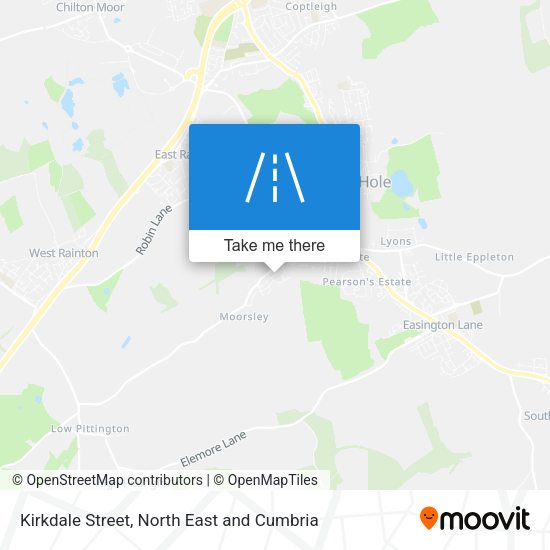 Kirkdale Street map