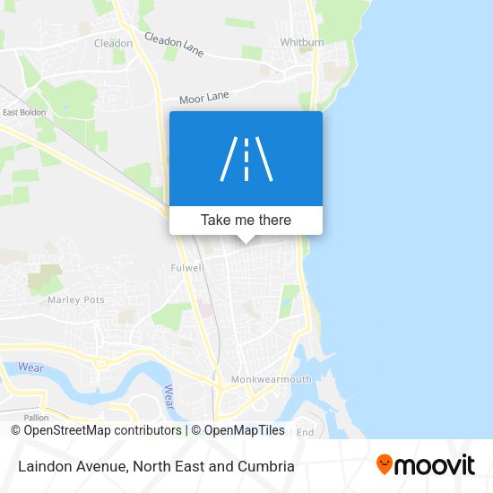 Laindon Avenue map