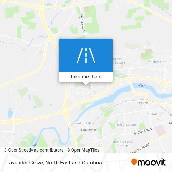 Lavender Grove map