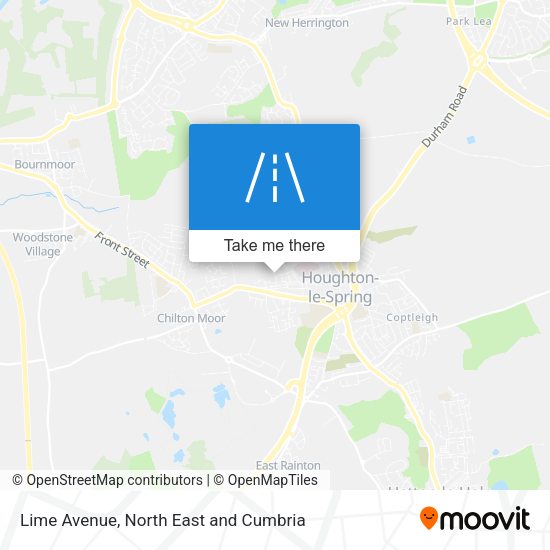 Lime Avenue map