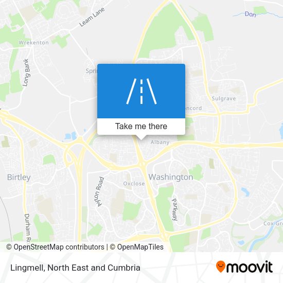 Lingmell map