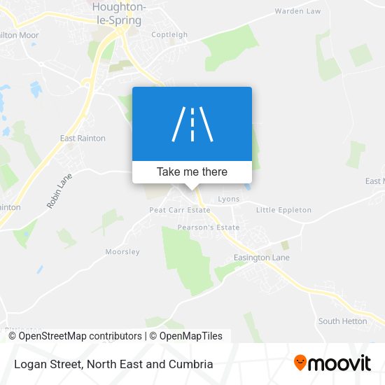 Logan Street map