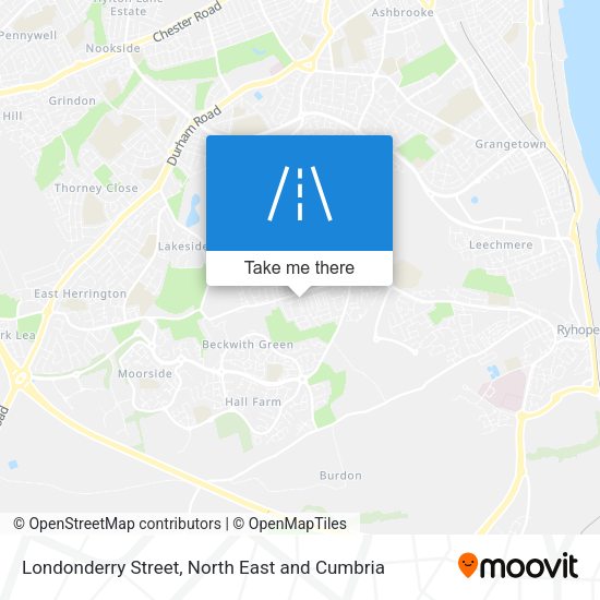 Londonderry Street map