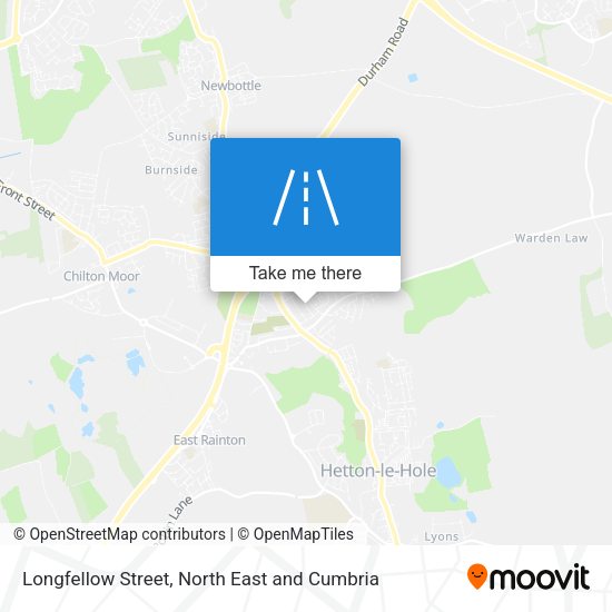 Longfellow Street map