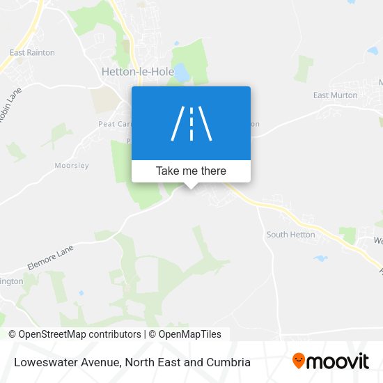Loweswater Avenue map