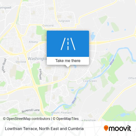 Lowthian Terrace map