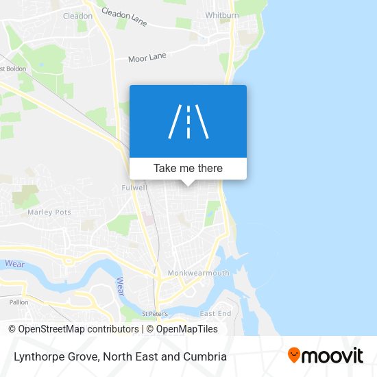Lynthorpe Grove map
