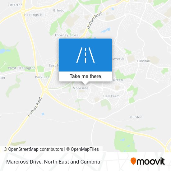 Marcross Drive map