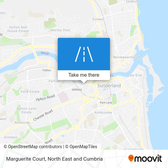 Marguerite Court map