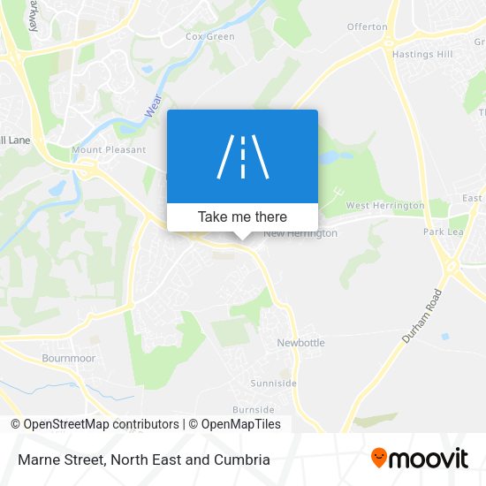 Marne Street map