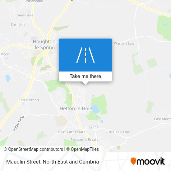 Maudlin Street map