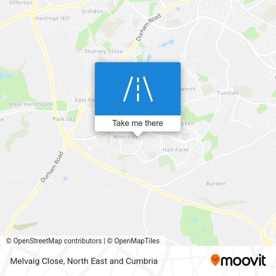 Melvaig Close map