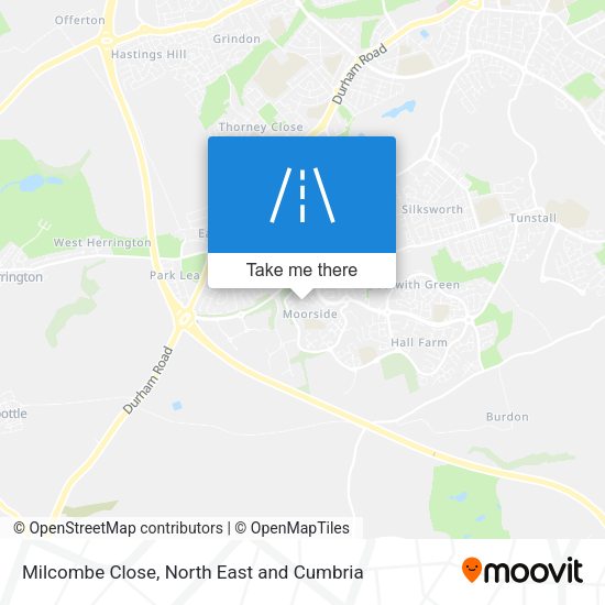 Milcombe Close map