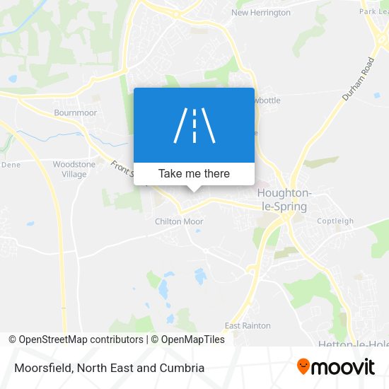 Moorsfield map