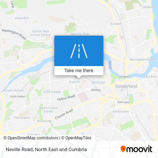 Neville Road map