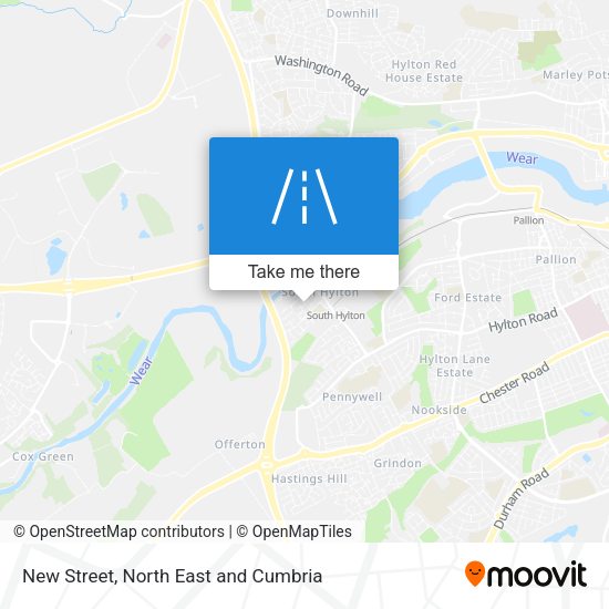 New Street map