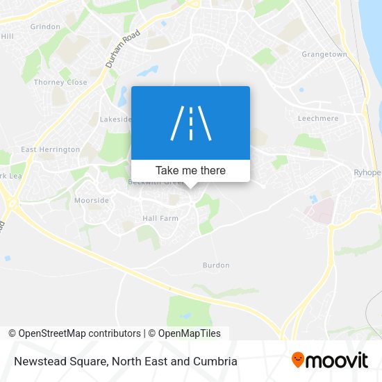 Newstead Square map