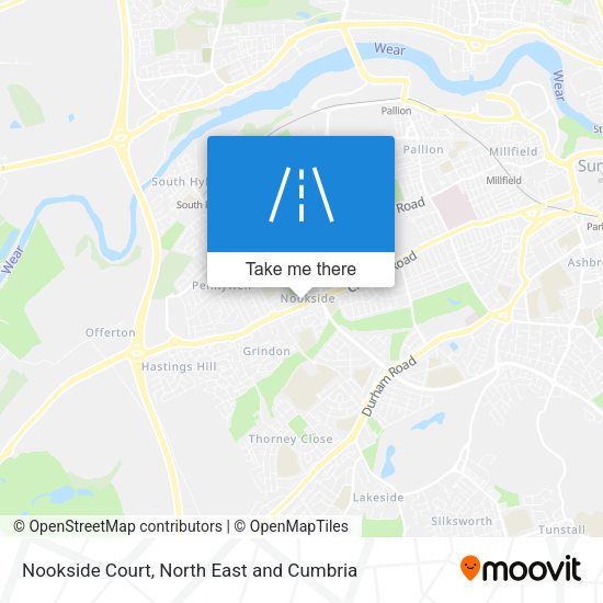 Nookside Court map
