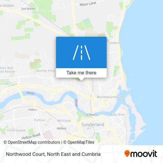 Northwood Court map