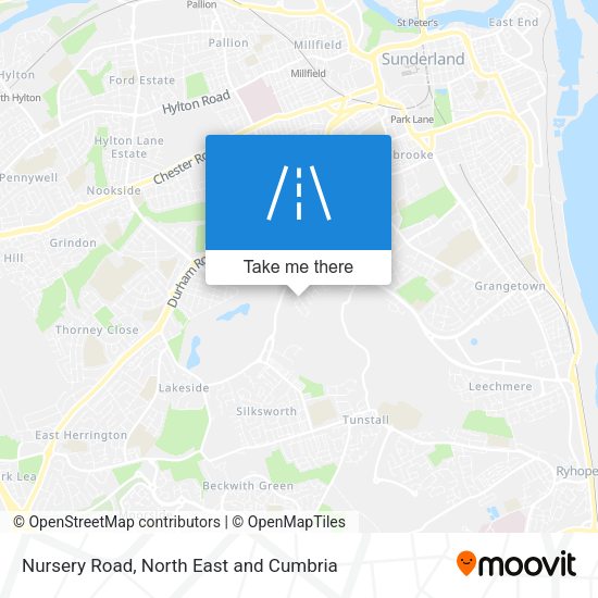 Nursery Road map