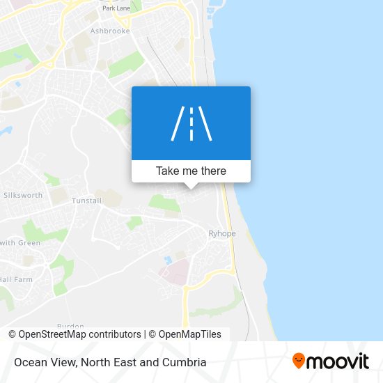 Ocean View map