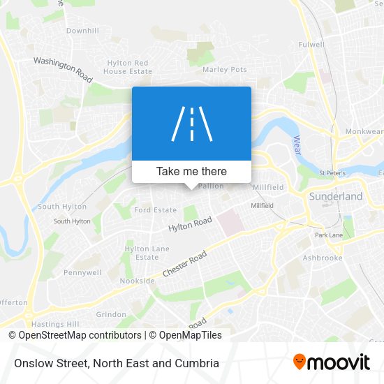 Onslow Street map
