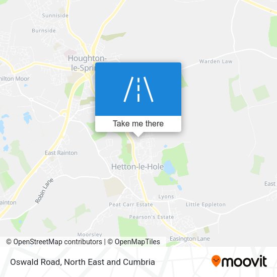 Oswald Road map