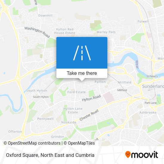 Oxford Square map