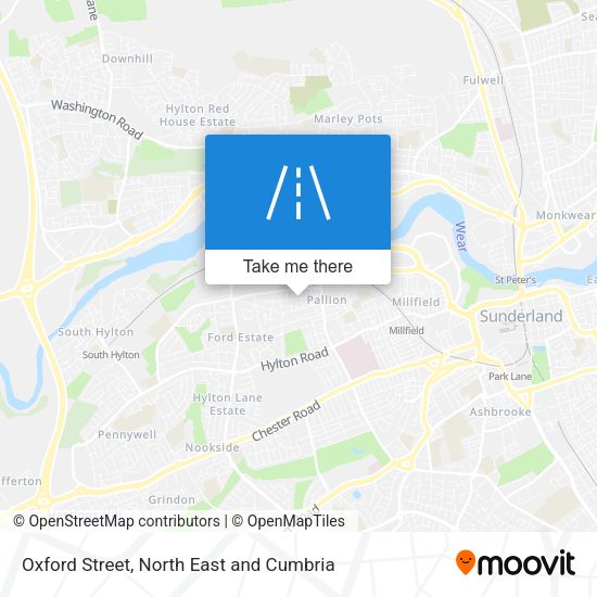 Oxford Street map