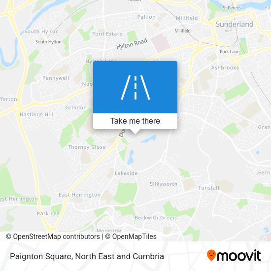 Paignton Square map