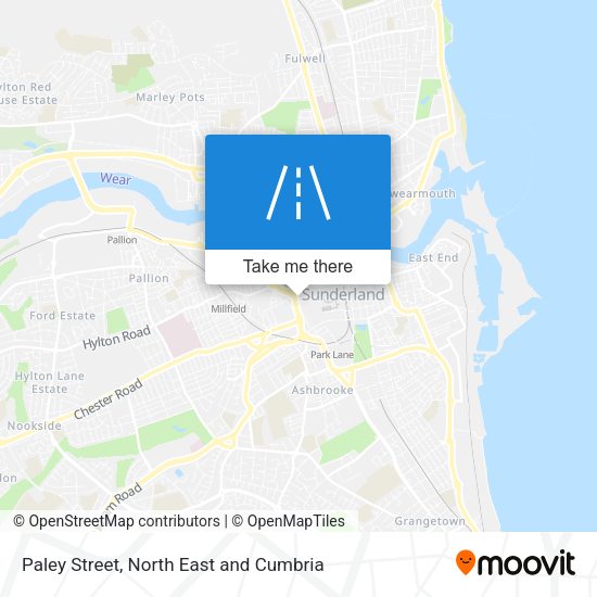 Paley Street map