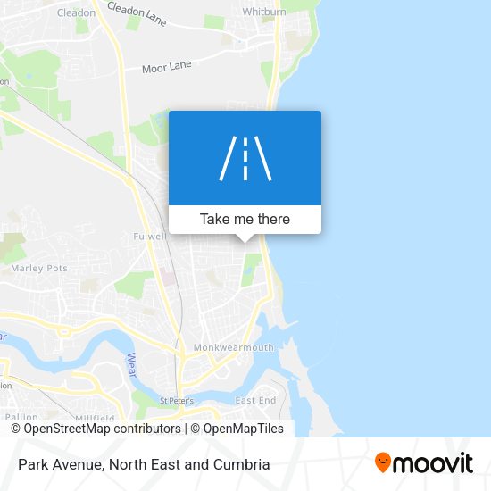 Park Avenue map