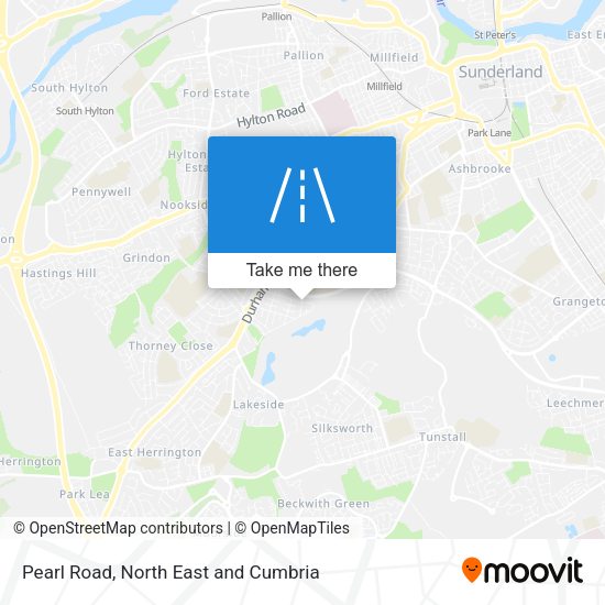 Pearl Road map