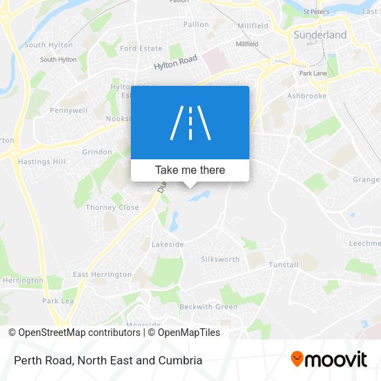 Perth Road map