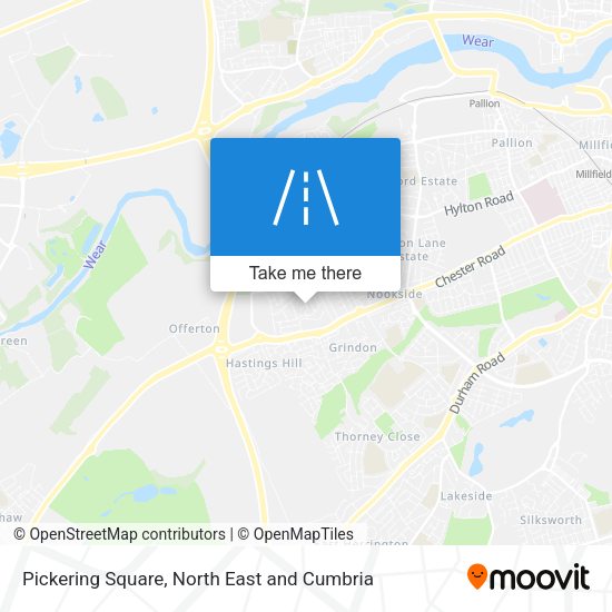 Pickering Square map