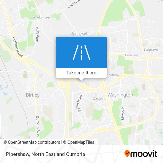 Pipershaw map