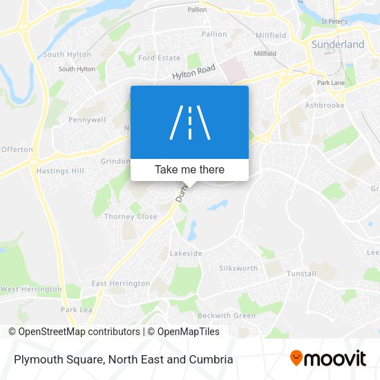 Plymouth Square map