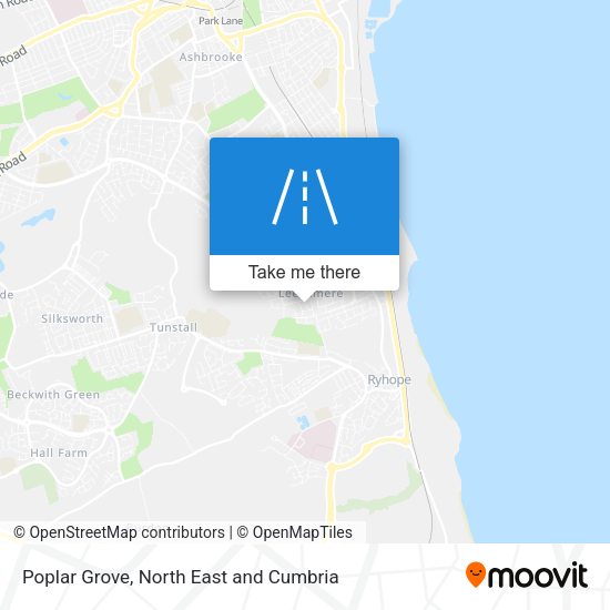 Poplar Grove map