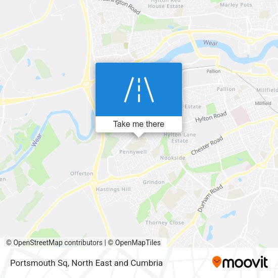 Portsmouth Sq map
