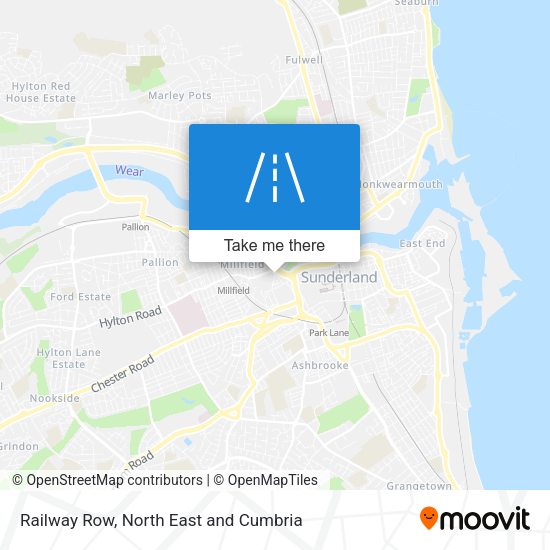 Railway Row map