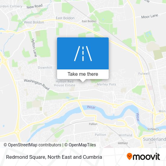 Redmond Square map